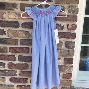 Whale smocked Bishop